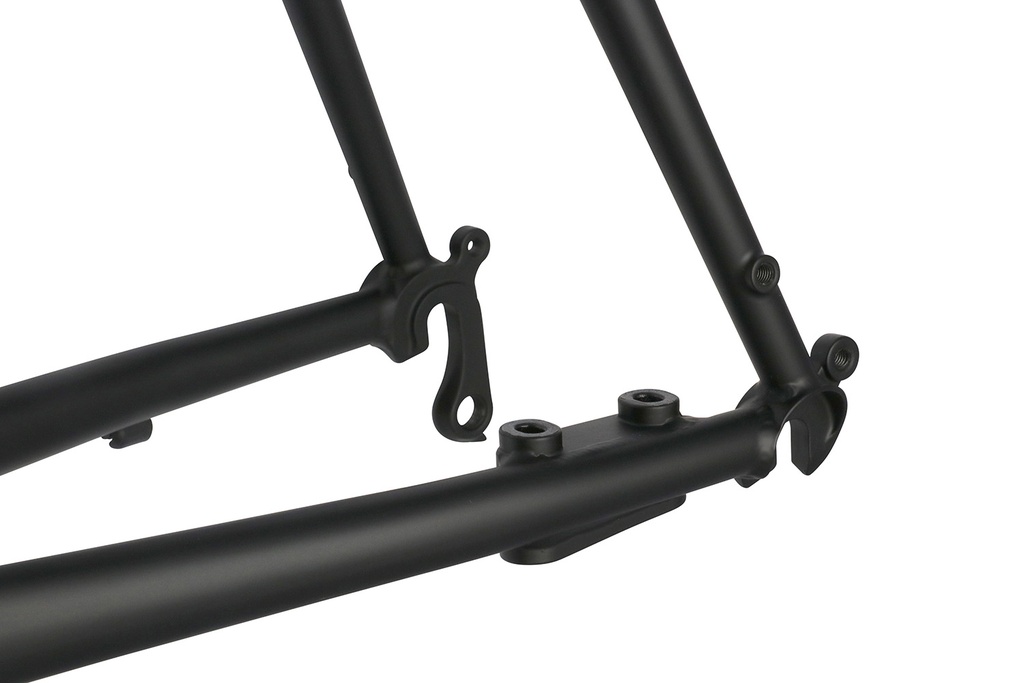 Soma Frame Double Cross Matte Blk | Soma Fab Shop